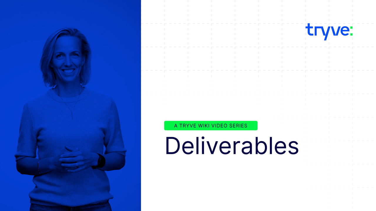 20. Deliverables